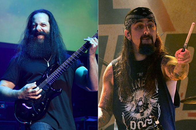 John Petrucci, Mike Portnoy & Dave LaRue at Kimo Theatre