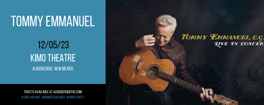 Tommy Emmanuel at Kimo Theatre